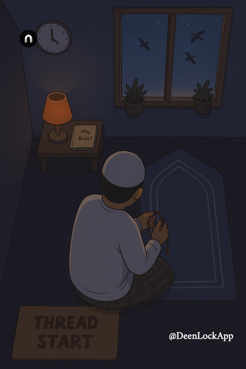 Alquranconnect's tweet image. 🧵 “I was shocked when I learned why birds are mentioned when speaking about prayer.”

A thread.