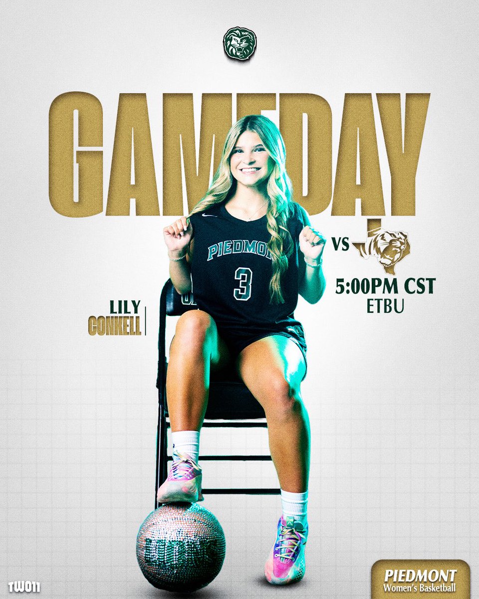 It’s GameDay in Texas &amp; the Lady Lions are Test Ready!! 🦁💚 
⌚️ 5:00pm CST
🆚 East Texas Baptist University 
📍 Marshall, TX | Ornelas Gymnasium
📊 goetbutigers.com/sidearmstats/w…
📺 goetbutigers.com/watch/live

#OneRoar | #WhyNotUs | #Family