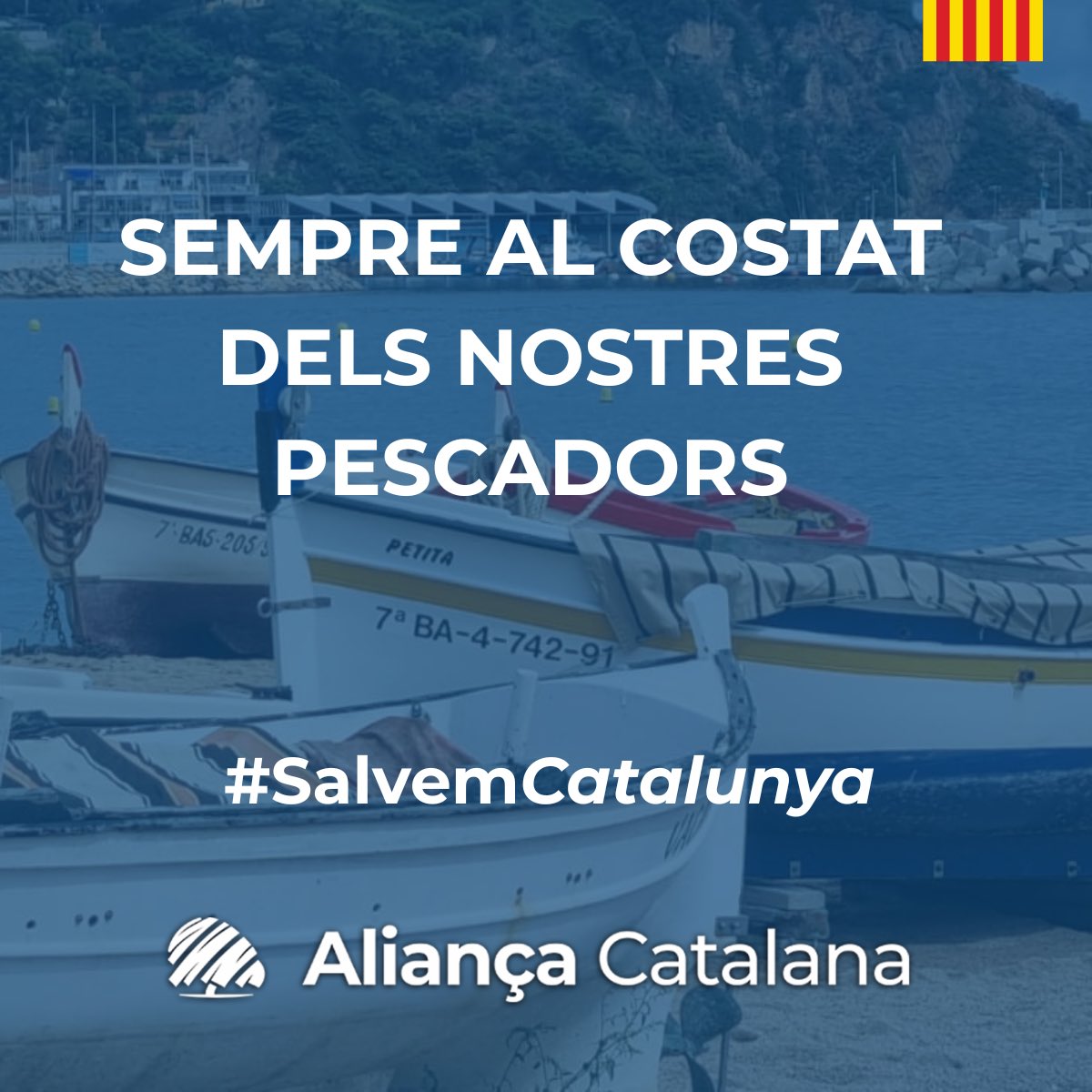 CatalunyaAC's tweet image. En el Dia Mundial de la Pesca, reivindiquem els pescadors catalans.  

Mentre Madrid i Brussel·les els ofeguen amb normes que no entenen la nostra realitat, ells continuen defensant la seva feina i el nostre país. Al seu costat, sempre.