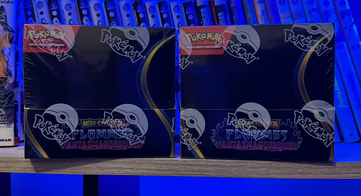 Demain ouverture de 2 display Pokémon ME2 en compagnie de <a href="/MizuMoon_/">MizuMoon 🧜🏻‍♀️🌙</a> (par pitié un maximum de hit)

Et merci <a href="/mgs_shop/">MGS Shop</a> pour les display comme d'habitude 🫶
