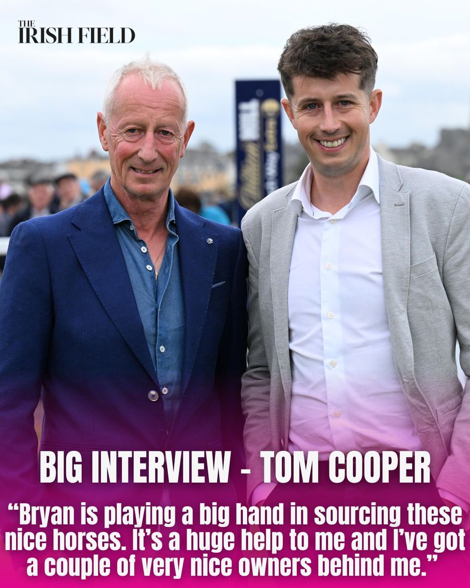 After a superbly-executed bumper double at Cheltenham last weekend, Co Kerry trainer Tom Cooper speaks to Mark Boylan about how he is rebuilding his string, in The Irish Field this weekend
eu1.hubs.ly/H0pTdFp0