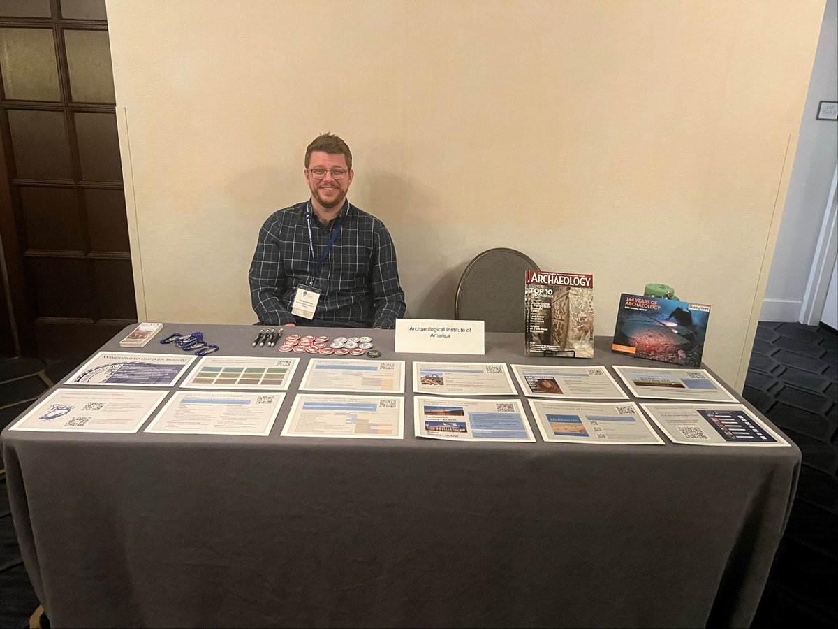archaeology_aia's tweet image. The AIA was pleased to participate in the ASOR Annual Meeting this week in Boston. It was great to connect with so many of you! If we missed you this time, we look forward to seeing you at the AIA Annual Meeting in San Francisco, January 7–10. 

#ASOR #AIA