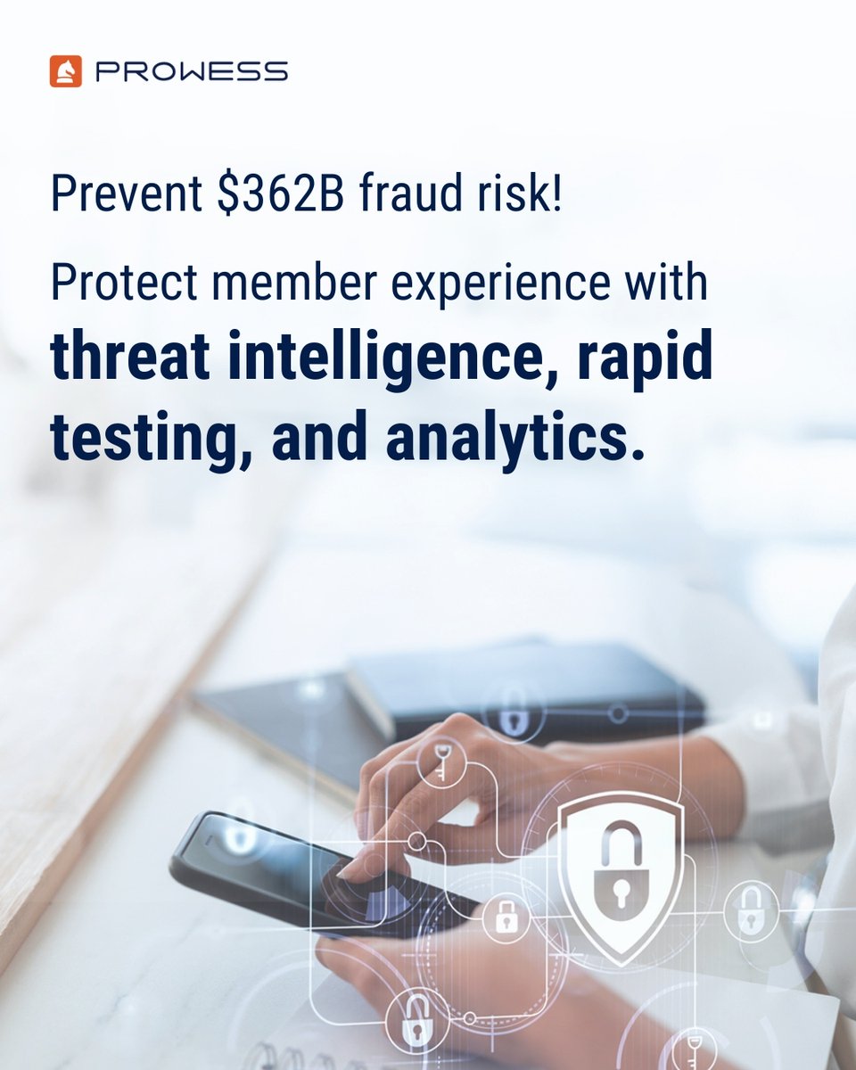 ProwessConsult's tweet image. Juniper sees $362B+ in online payment fraud by 2028.  

Discover how Prowess Consulting can empower credit unions through explainable, data-driven, scalable fraud detection and prevention solutions: hubs.ly/Q03R9VLd0

#CreditUnions #DataAI
