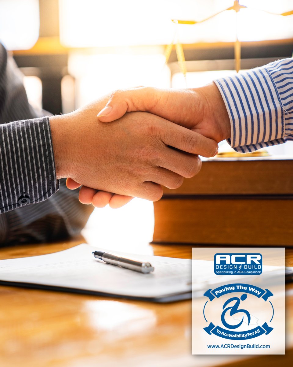 ACRDesignBuild's tweet image. Navigating ADA compliance can be complex. ACR Design &amp;amp; Build provides guidance on accessibility, CASp inspections, construction, and legal referrals, ensuring your business meets all standards and avoids potential lawsuits.

#acrdesignbuild #adacompliance #casp
