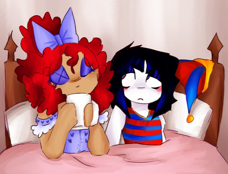 PandasRagapom's tweet image. Morning

#TheAmazingDigitalCircus #buttonblossom #ragapom #ragatha #pomni