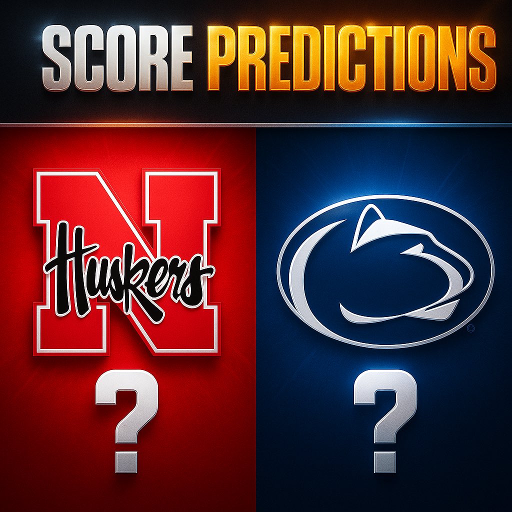 HuskersTalk's tweet image. 🔥 $100 Score Prediction Giveaway! 🔥

Drop your prediction for the Nebraska vs Penn State winning score!

(Max 5 winners) 💰 

To qualify:
⭐ Like
⭐ Retweet

Good luck! 🏈❤️ #GBR