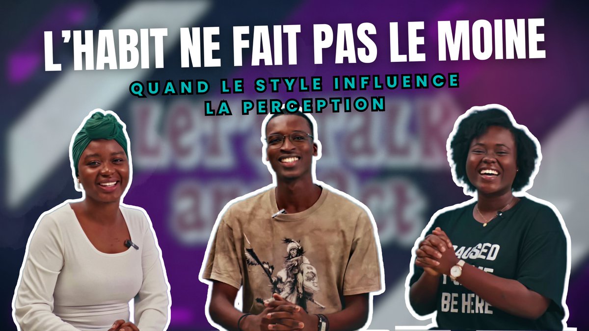 🎙️Nouvel épisode LET'S TALK &amp; ACT !!!

 L’habit ne fait pas le moine.

Pourquoi juge-t-on autant selon l’apparence ?
Style, préjugés, respect, consentement… on en parle sans filtre.

🎬 Regarder : youtu.be/JFmhQrQ2k7U

#LetsTalkAndAct #Respect #Société #REAmedia
