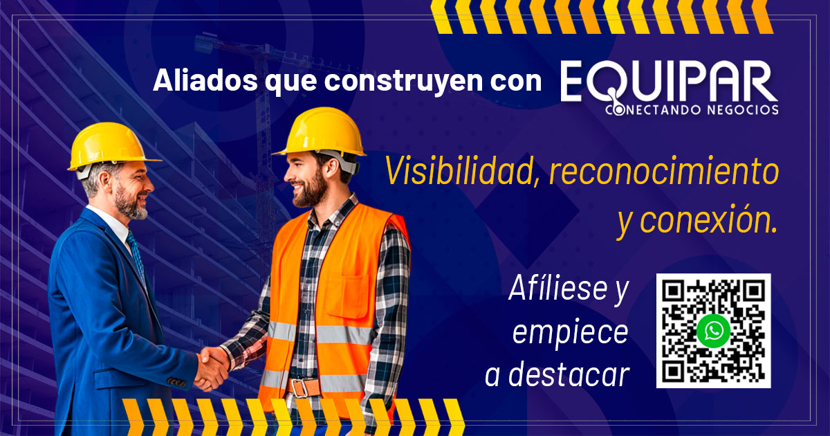 RevistaEQUIPAR's tweet image. Visibilidad, reconocimiento y conexión.
Afíliese como Aliado EQUIPAR y empiece a destacar.
#RevistaEQUIPAR #constructoras #Aliados #protagonistas