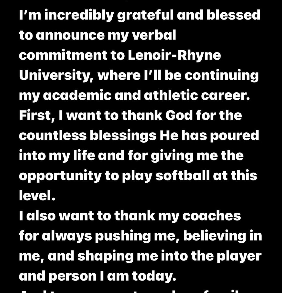 RachaelB2027's tweet photo. Go bears🐻❤️ #commited @LRSoftball @HollarShena @nationals_bmac https://t.co/wHJDlDej8X