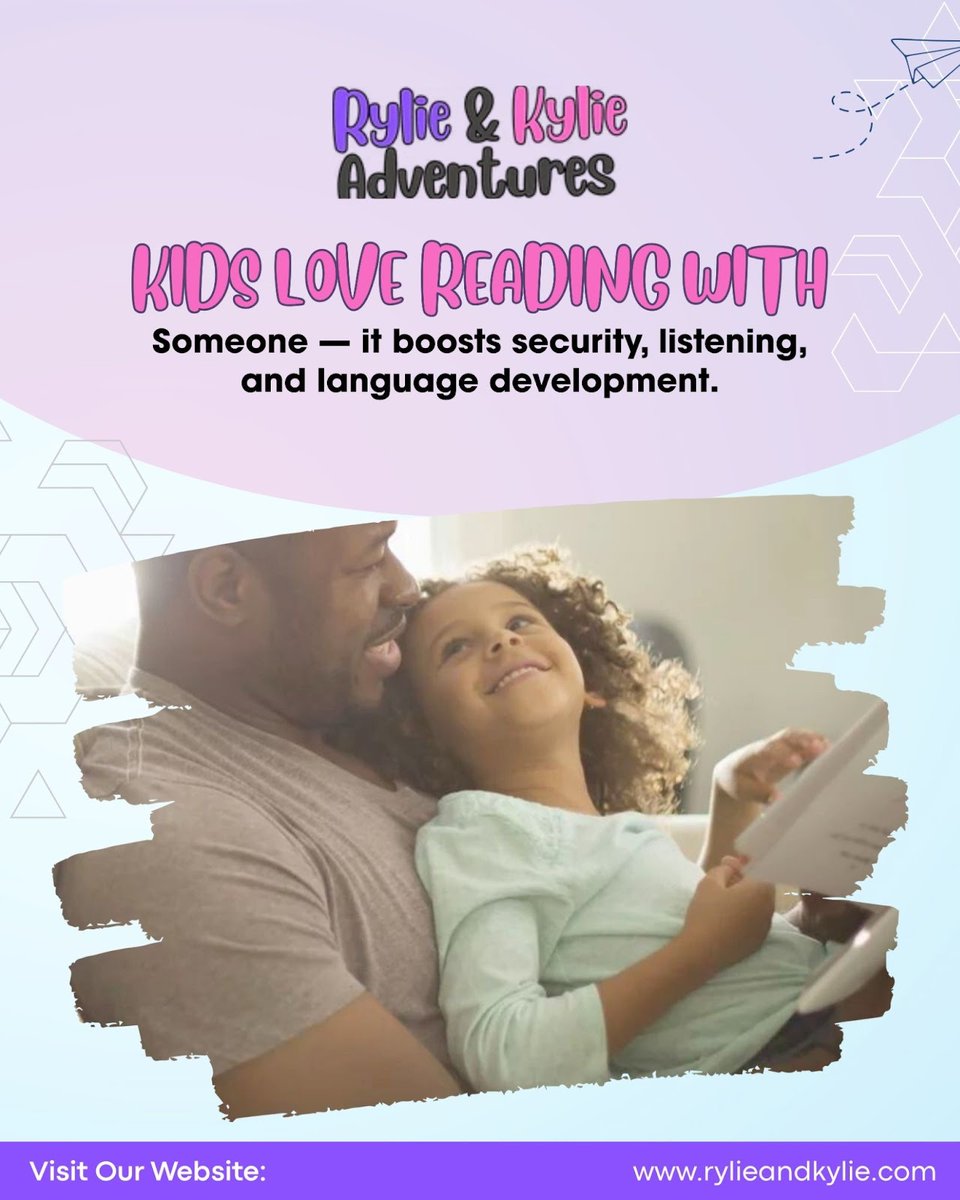 RylieAndKylie's tweet photo. When your child says, “Read it with me,” they’re really saying, “Be here with me.”
Those 5 minutes shape confidence, connection, and calm.
Stories don’t just teach — they bond.
.
.
.
.
#storytimemagic #parentchildbonding #readtogether #kidslearningfun #earlychildhooddevelopment https://t.co/5nb0LtsIKQ
