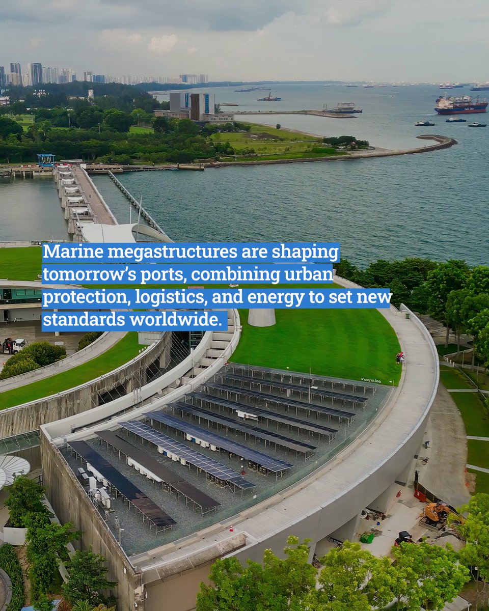 Webuild_Group's tweet image. 🚢Colossal caissons, precision engineering, and the power to protect cities. #Webuild’s New Genova Breakwater is a climate-resilient marvel, safeguarding the port, enabling the world’s largest ships, and setting new standards for #sustainable marine #infrastructure. 

Discover…