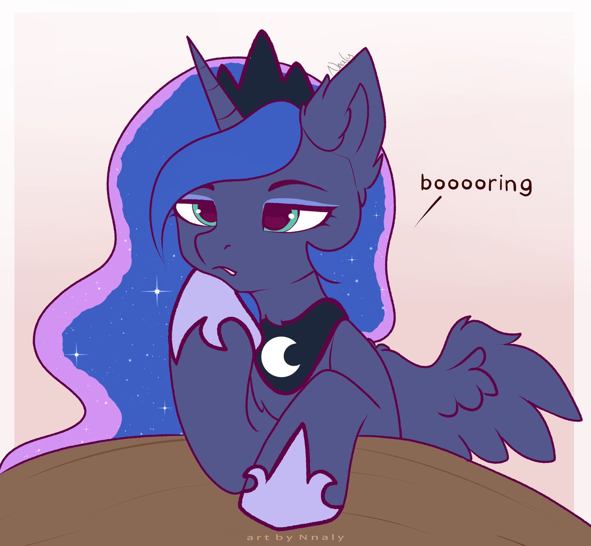 Day 80 of drawing Princess Luna

#mlp #mylittlepony #dailyluna