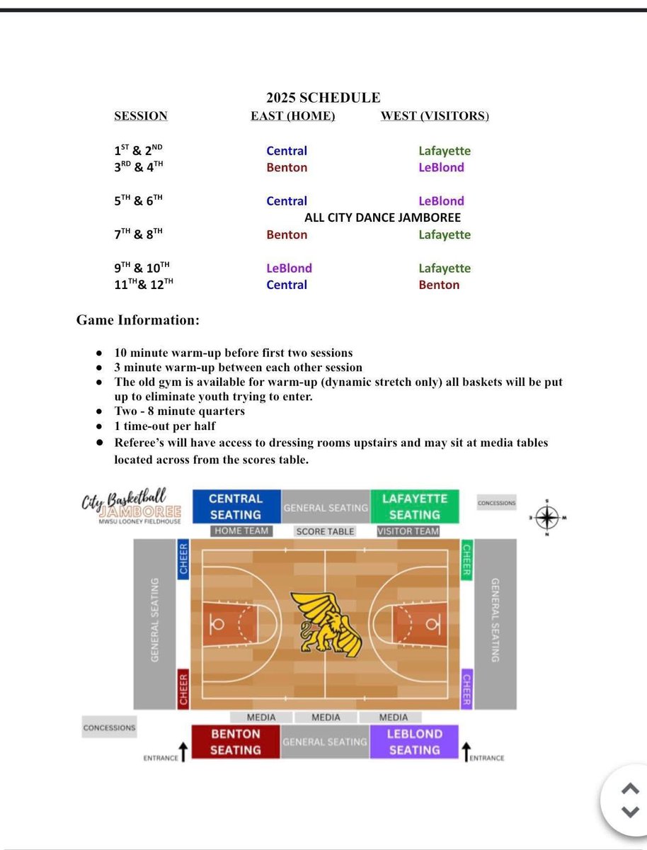 BHSSportsMarke3's tweet photo. UP NEXT …. BOYS JAMBOREE

Get out to MWSU for Night #2 of the All City Basketball Jamboree

Tip Off at 5:30 PM! https://t.co/oNzhafMdYU