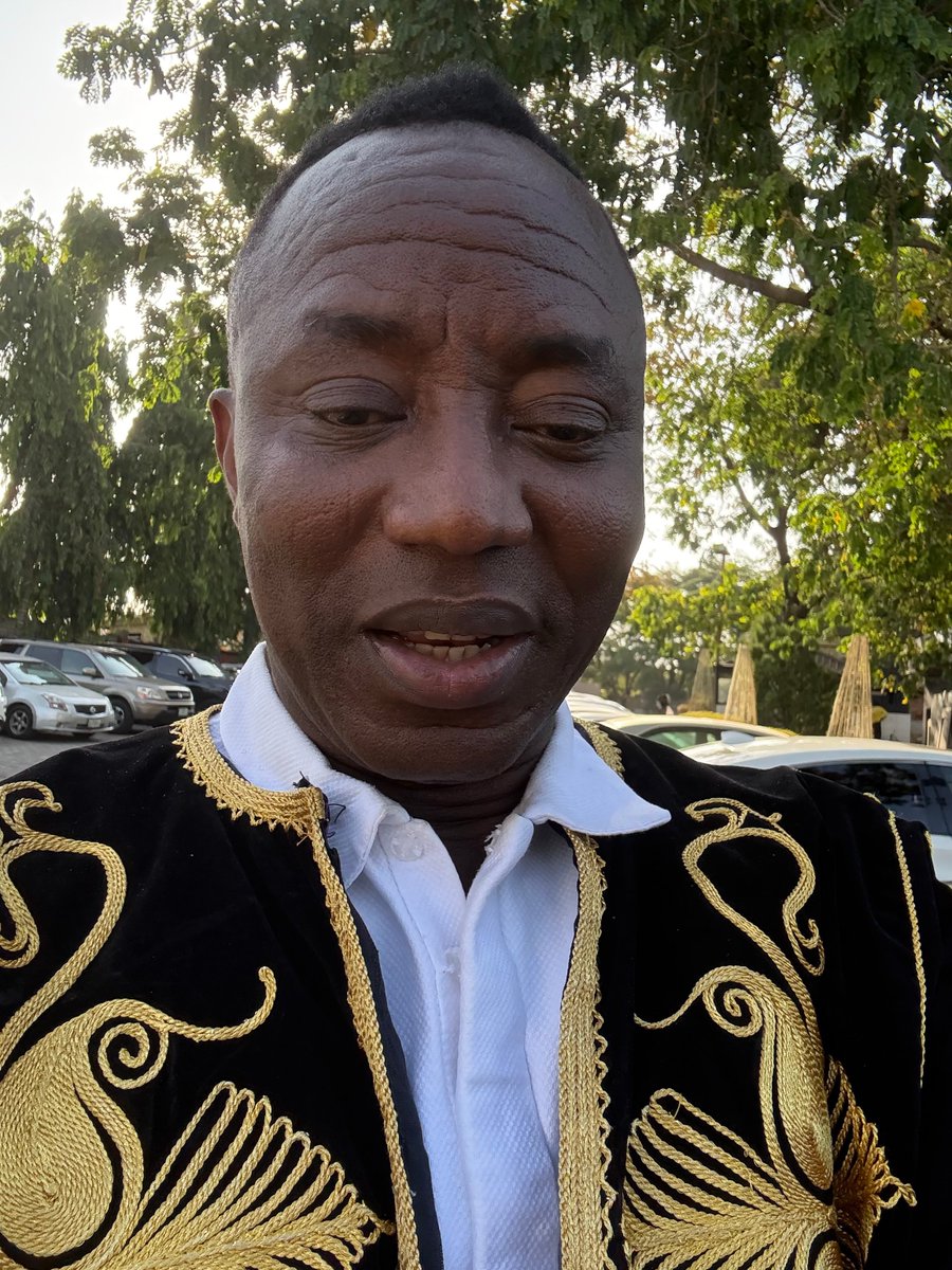 sowore's tweet photo. I’ve seen comments from a few of our friends who use me as an example of someone who “behaves” well in court, even claiming that I LISTEN to my lawyers. They say this to create the impression that @MaziNnamdiKanu’s reaction to a compromised judge was the problem.

No, that is false.

My conduct in court has never been about agreeing with the judge. In fact, there are countless videos of me challenging judges openly, even when my own lawyers felt otherwise. I have always insisted on one thing, that is, that a judge’s duty is to deliver justice, not to turn the courts into instruments of injustice.

So don’t twist the narrative. This is not about “behavior.”
It is about the integrity of the courtroom and the right of every citizen to stand against judicial abuse. 

Please take  note, my Senior comrade, @ShehuSani, and Barrister Hamza Nuhu Dantani
