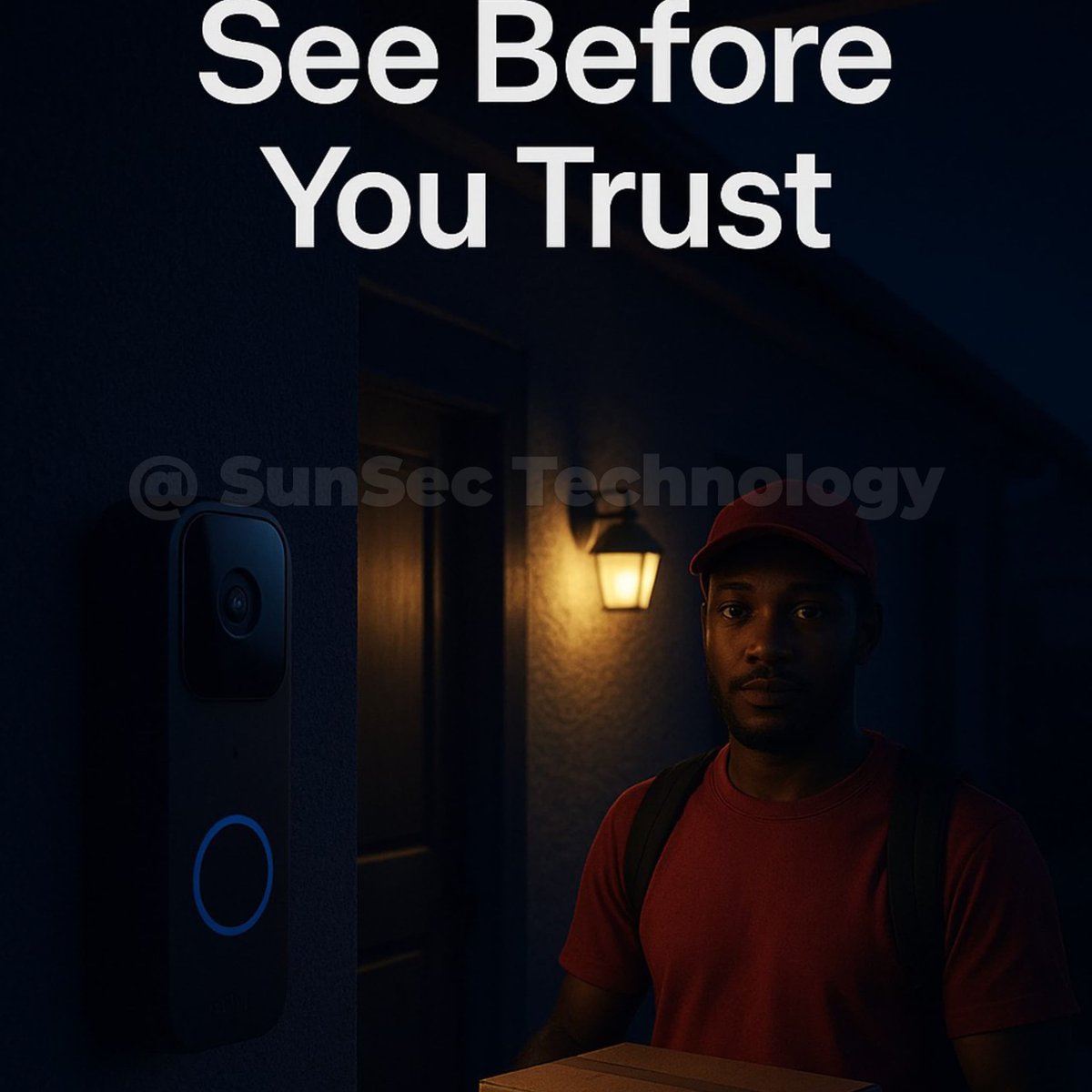 SunSecTech's tweet image. Twitter / X

A late-night knock.

A motion alert.

A clear HD video.

One doorbell turned fear into peace. 🔔

📲 bit.ly/SunSecTechnolo…

#SmartDoorbell 
#sunsectechnology