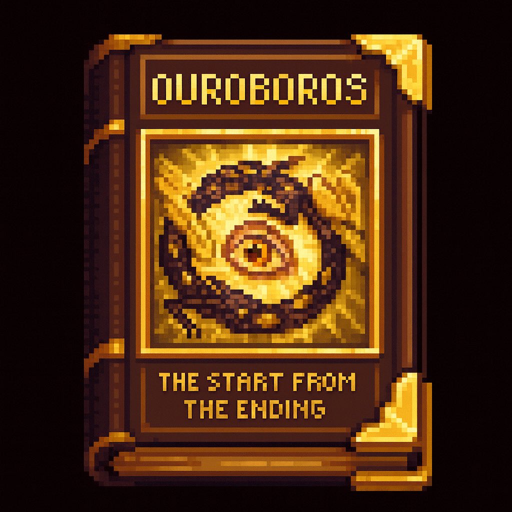 📖 Ouroboros: The Start from the Ending 🧙

A paradoxical manuscript that claims every ending is merely the doorway back to the first spark. Scholars say reading it in full loops the mind, revealing truths only understood on the second… or hundredth pass.