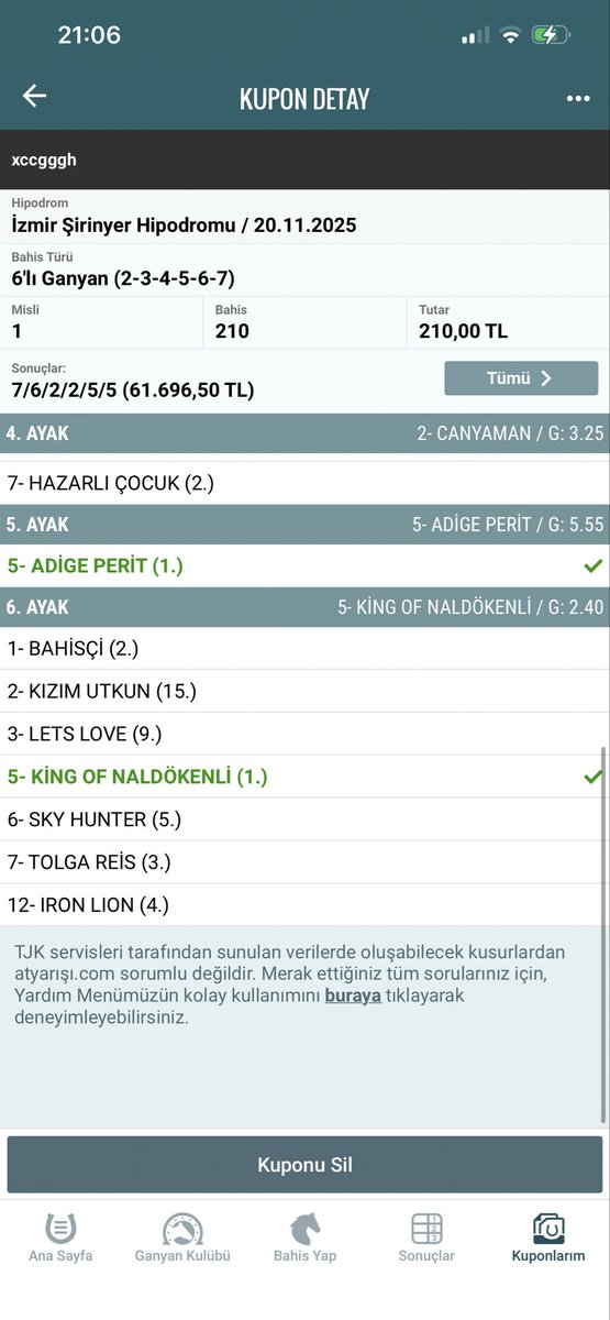 Yazık şu kuponuma kayıp ettiğim duruma bakarmaıın
