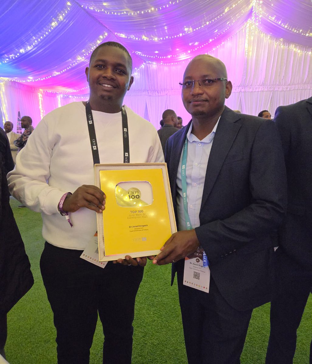 BenTitoJr's tweet photo. @dx5ve 
Congratulations to @Jaredongaro  for receiving the Gold Mark of Excellence 2025 at the prestigious CIO 100 Awards 🏆. A remarkable achievement in ICT leadership and innovation. #CIO100 #Leadership https://t.co/DZKojsJk2D