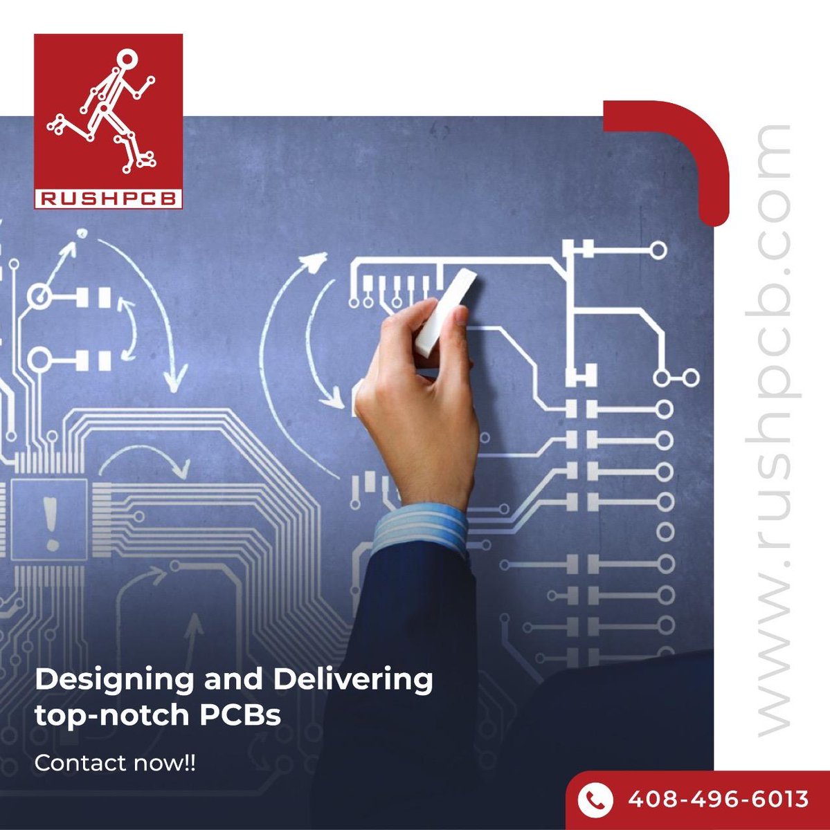 RUSHPCB's tweet image. Rush PCB is dedicated to designing and delivering top-notch PCBs by constantly enhancing our services, process expertise, and product line, as well as by keeping a keen client focus.