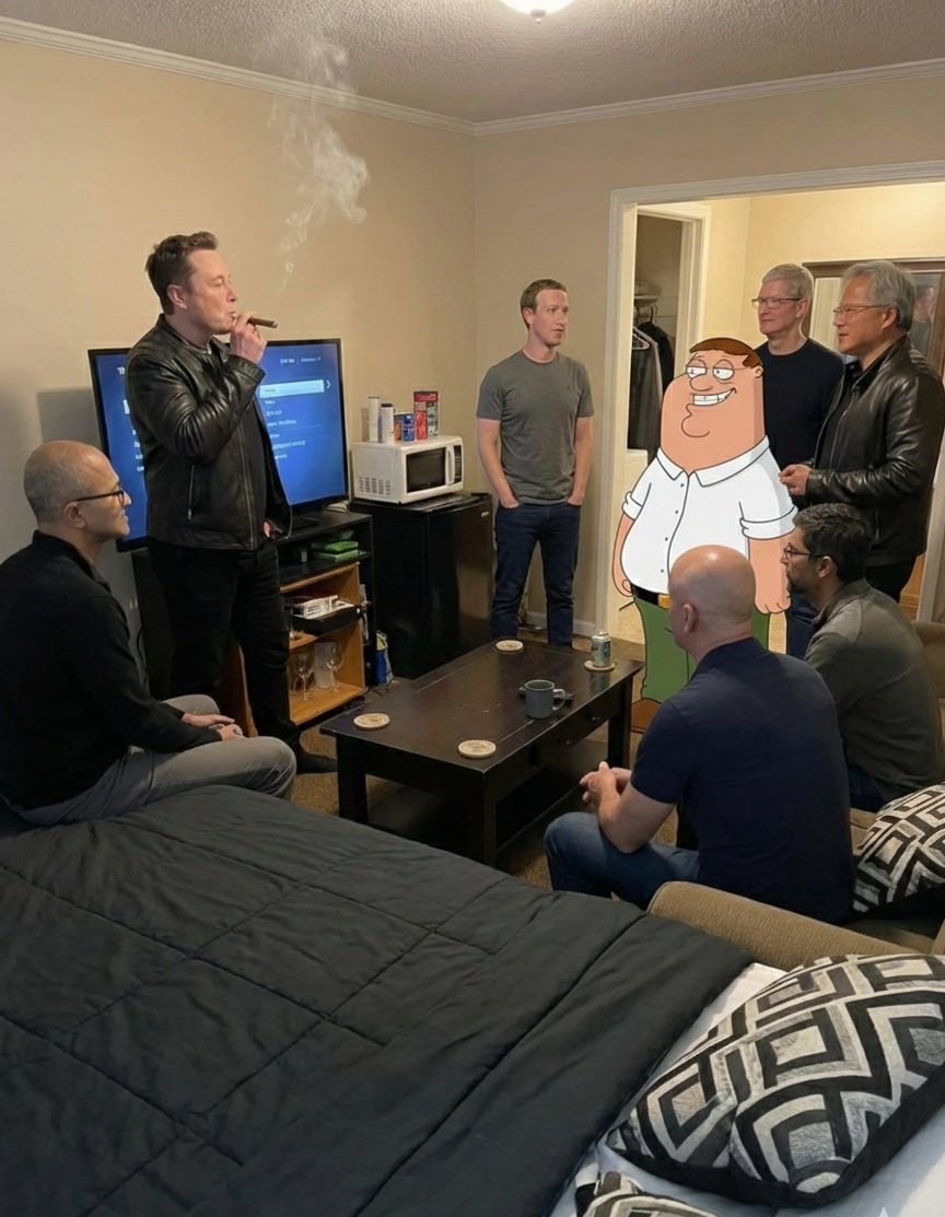 Lightdev20's tweet image. Just a chill gathering with the homies