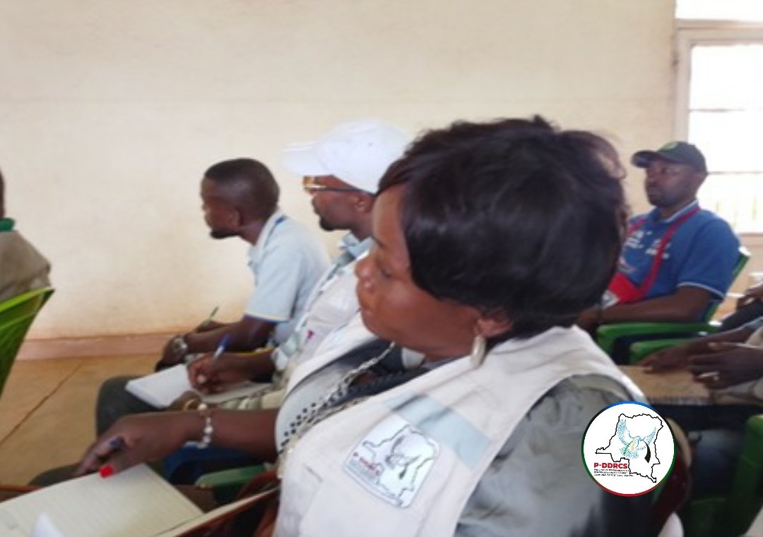 pddrcs_sk's tweet image. Present à la réunion du cadre local de concertation des humanitaires intervenant dans le territoire de Fizi,l&apos;antenne territoriale du P-DDRCS par le biais de son chef WILANGYA Damas,a informé les participants de la présence du Programme dans cette partie d la province du #SudKivu