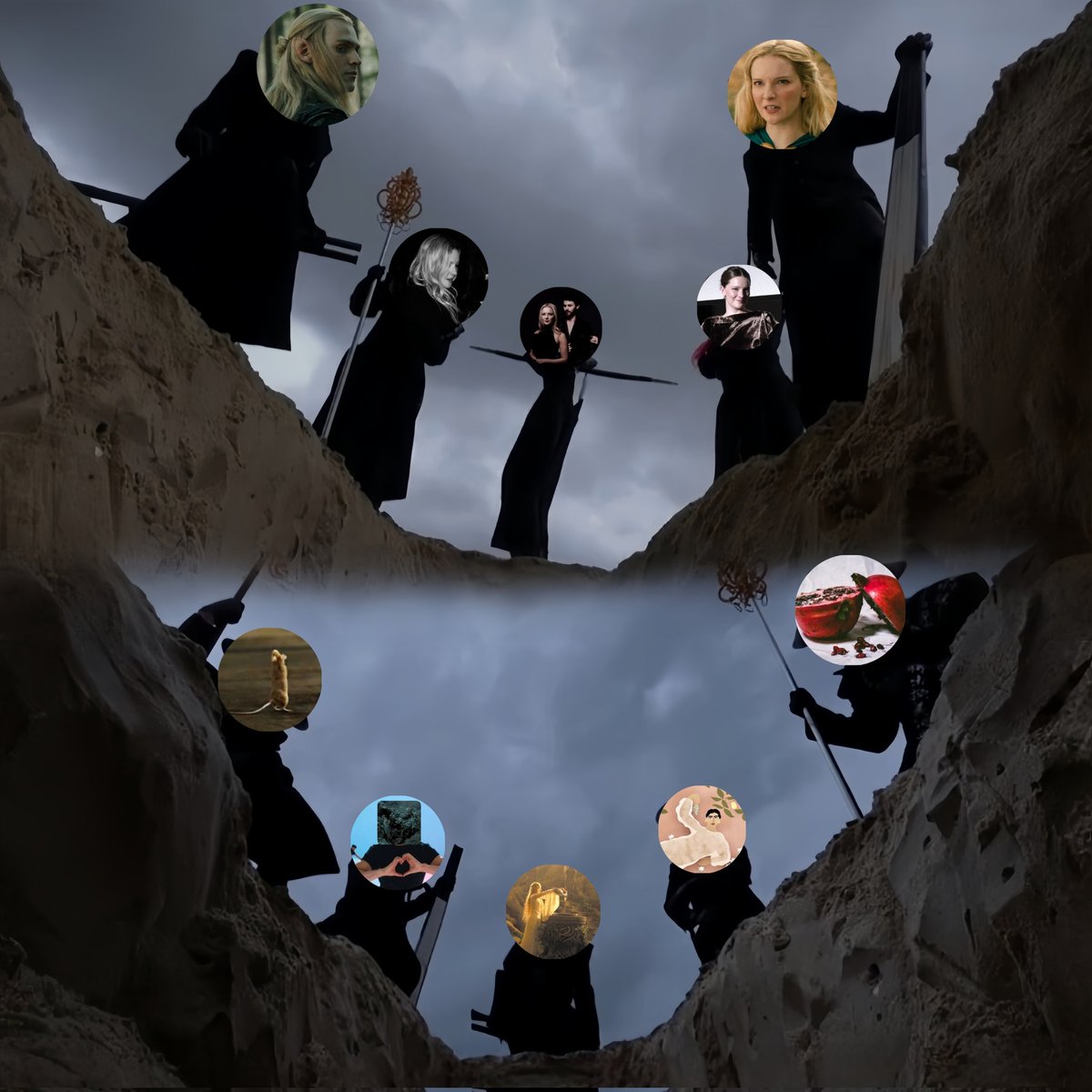 LARSA7X's tweet image. The organization defending Haladriel 

#haladriel #Annatariel #Saurondriel