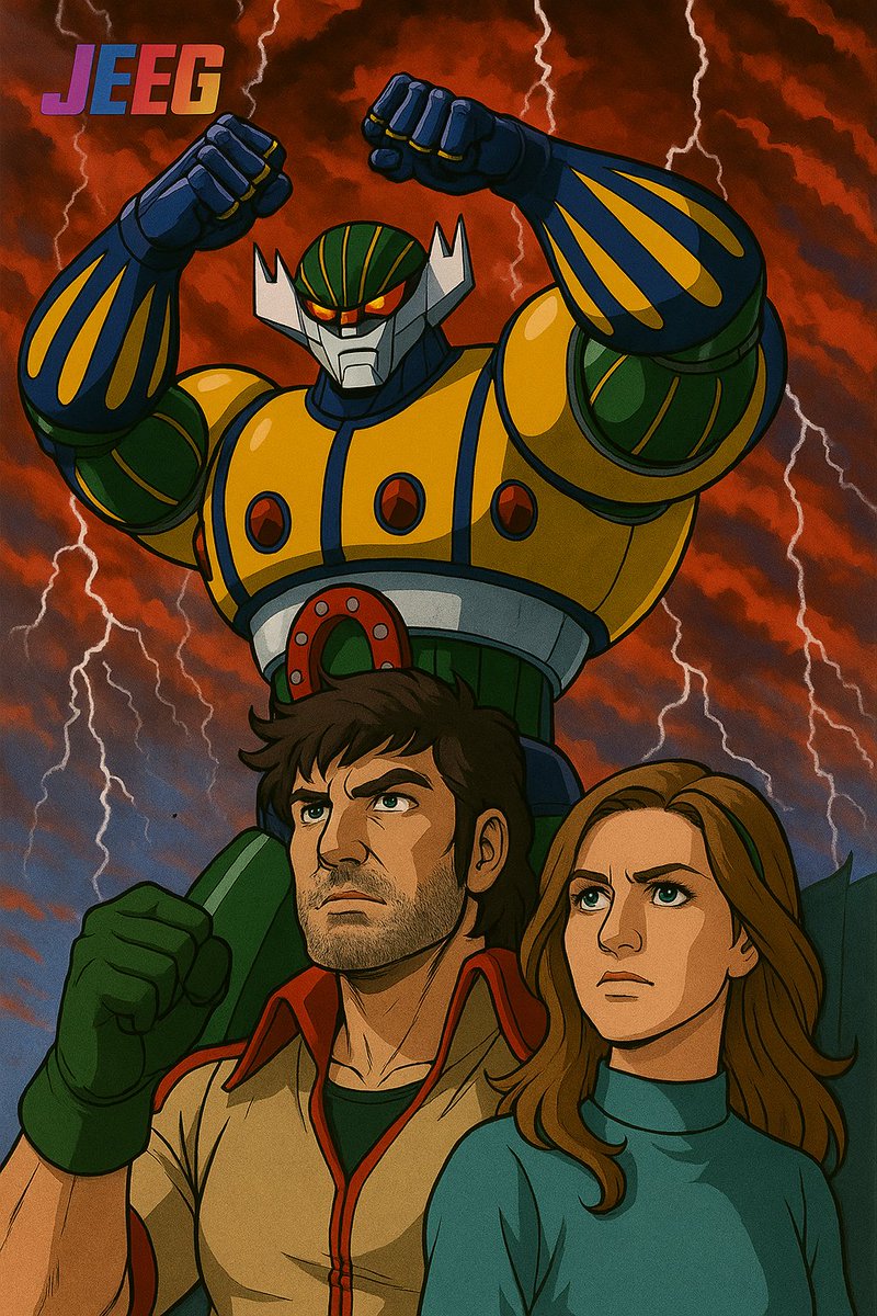 JEEG_Meme_Token's tweet image. Jeeg Robot is back for everyone who grew up believing in heroes.
A symbol from the past, reborn as the meme coin of the future.
50 years later… the legend awakens. 🔥 @AltcoinDaily_co @TheAlphaGems @TrendingMemeCns
#JeegRobot #MemeCoin #Anime&quot;