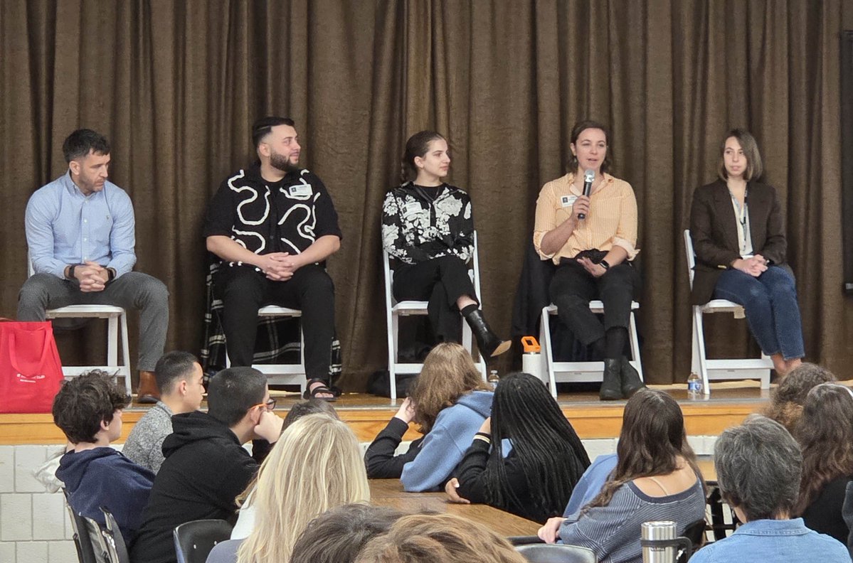 Lillian Mullen was honored to attend Old Colony Vocational Technical High School’s Non-Traditional Career Assembly! The event highlights the success of professionals working in fields non-traditional to their gender, encouraging students to follow their passion. Well done, Lilly!