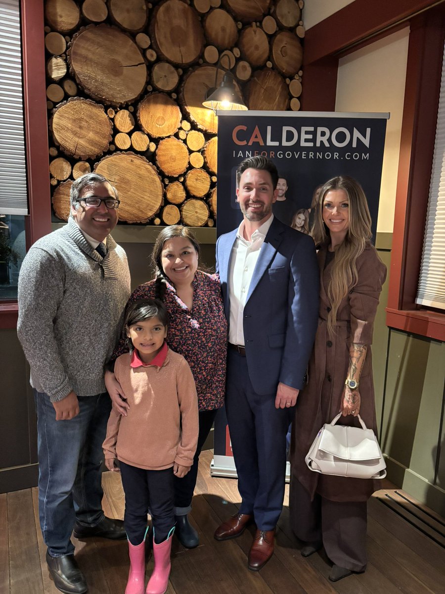 Honored to host <a href="/IanCalderon/">Ian Calderon</a> for his bid for Governor of California ☀️ 🏝️ Last night was amazing to see community leaders &amp; friends in the East SGV. Grateful for the engaging conversations Ian had with us. Excited for what’s ahead!

Learn more &amp; donate: ianforgovernor.com