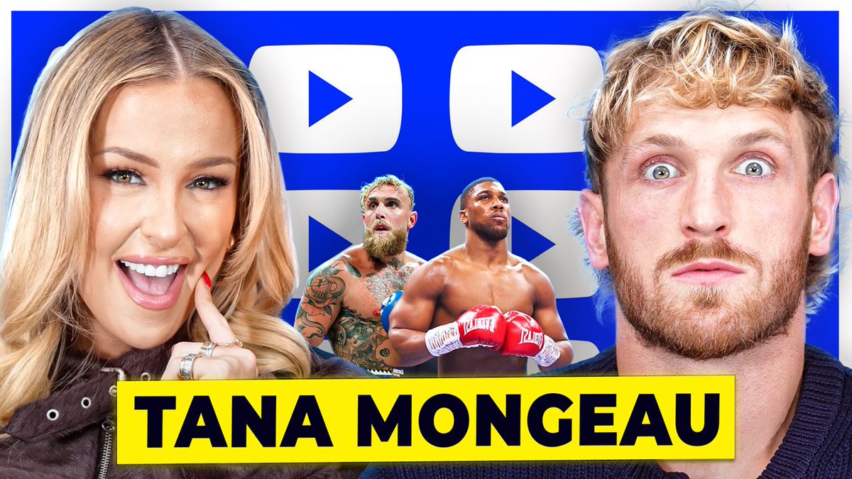 LoganPaul's tweet image. new IMPAULSIVE podcast
Tana Mongeau Makes Logan Paul WALK OFF, Checks Herself Into Rehab, Jake Paul vs. Anthony Joshua 🥊 
watch or go to rehab

youtu.be/lHavEXOlIU4?si…