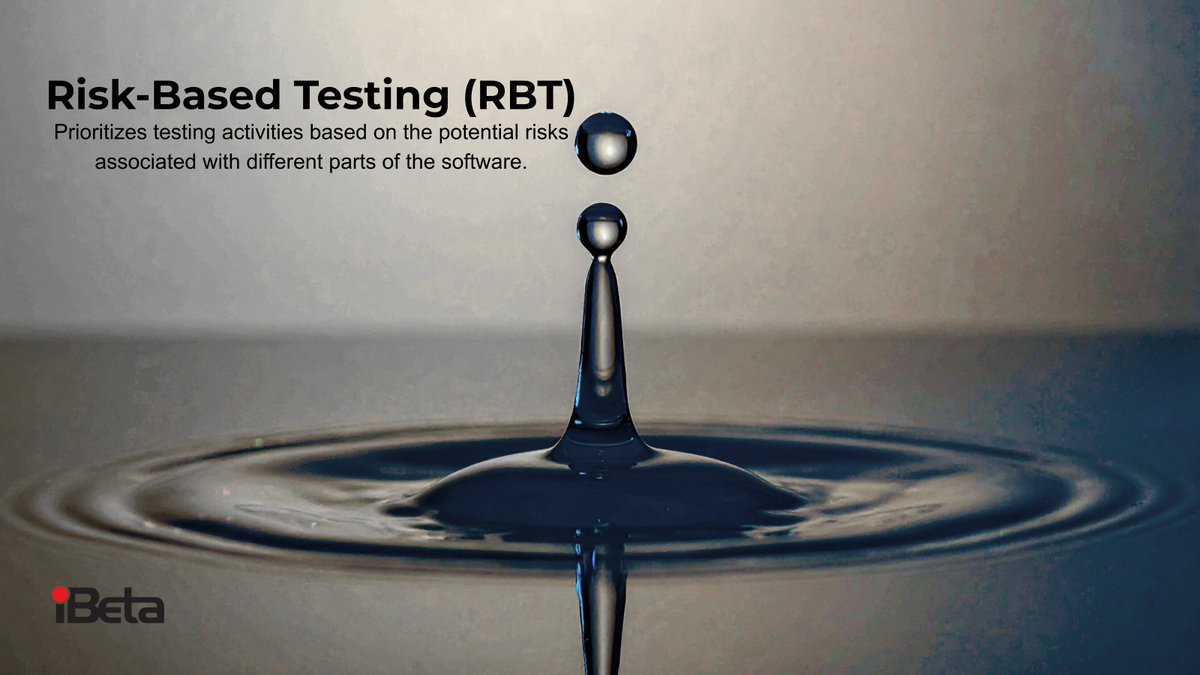 iBetaQA's tweet image. Risk-based testing means focusing QA where failure would have the biggest impact.

By ranking features by likelihood + impact, teams find defects earlier, protect quality, and use resources smarter.

#RiskBasedTesting #QA #SoftwareTesting #Tech