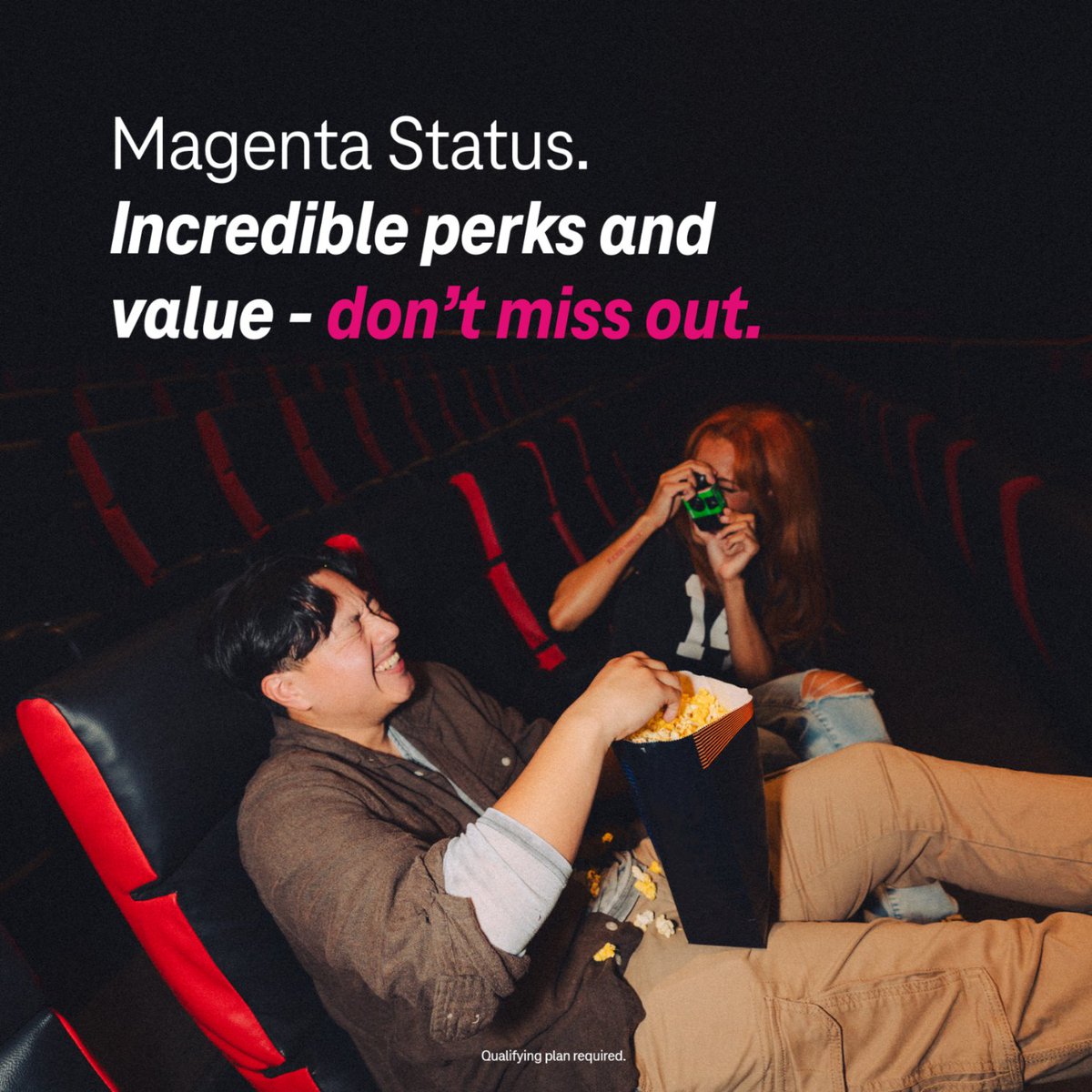 Another reminder that being part of <a href="/TMobile/">T-Mobile</a> comes with serious perks 🤌 ms.spr.ly/6011tpRL9

#TeamMagenta