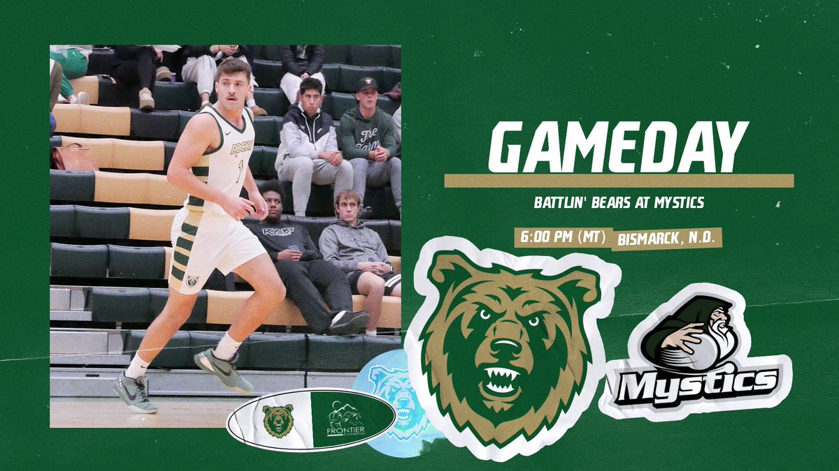 The first-ever matchup against the Mystics takes place this evening!

🆚: Bismarck State College (0-4, 0-0 conf.)
📌: Bismarck, North Dakota
⏰: 6:00 pm (MT) / 7:00 pm (CT)
📺: bscmystics.com/sports/2025/7/…
📊: gobattlinbears.com/sidearmstats/m…

#GoBattlinBears | #TheRightWayToPlay