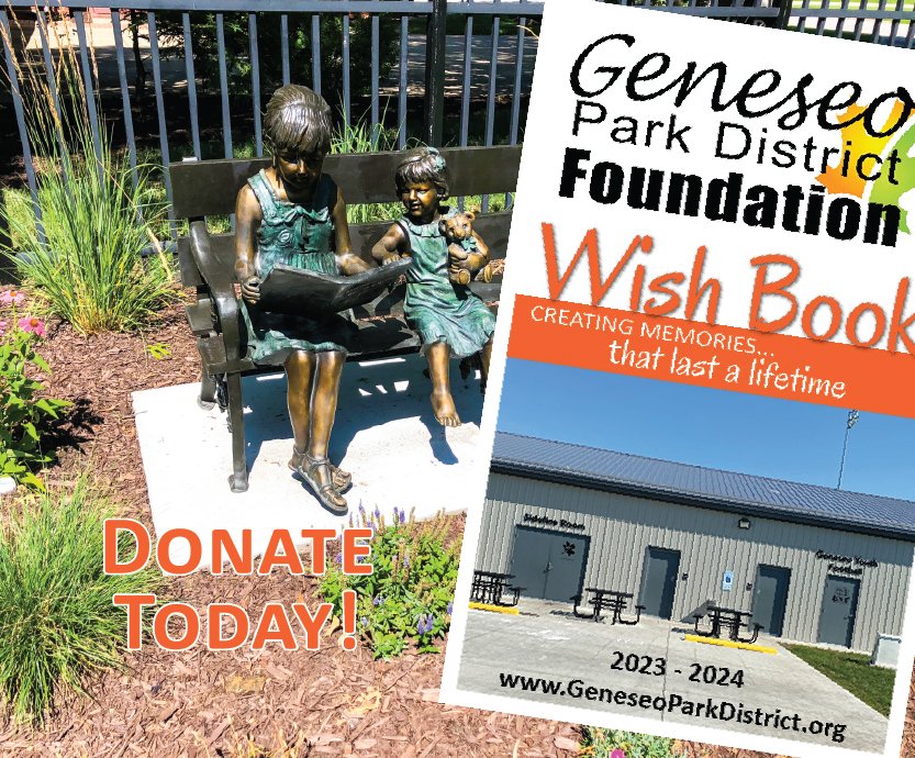 FoundationGPD's tweet photo. Start making your Giving Tuesday plans!
This is a day dedicated to giving back and making a positive impact in our communities.
Purchase something from our Wish List!
@GeneseoParkDist 
https://t.co/84CcooRwkK https://t.co/cHB2y56O0W