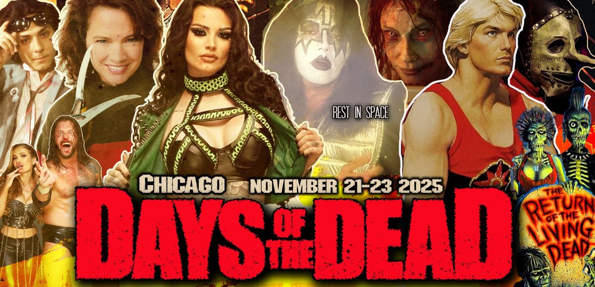 You can catch us at Days of the Dead: Chicago this weekend 😈