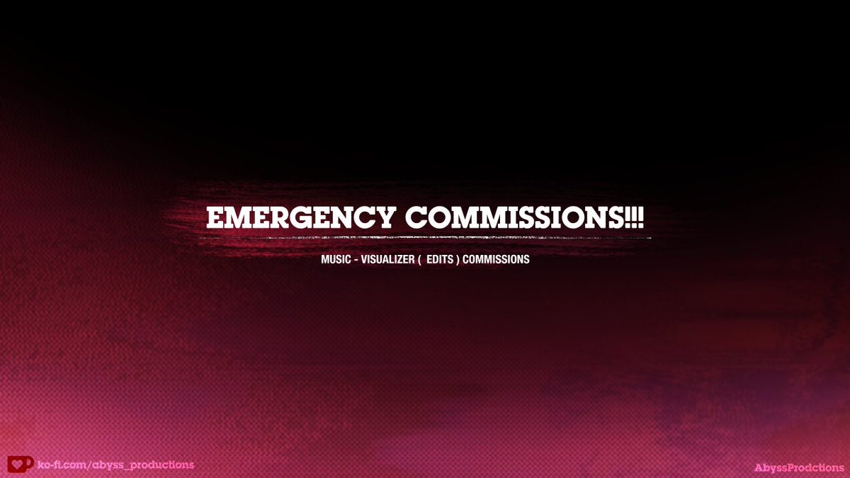 So, I'm re-opening commissions ( again )
and I realized that I didn't connect a payment method ( silly me lmao )

----

But this time, it's quite an emergency commissions so, yeah

supporting me in anyway would mean the whole world to me :)

----

TAGS  ( ignore )
#commissionopen