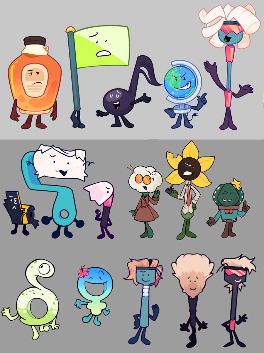 woffiecocoa's tweet image. [SLOTS OPEN]

Doing customs starting at $15 depending on complexity.

#inanimateinsanity #bfdi #objectshowcommunity #osc #objectoc
