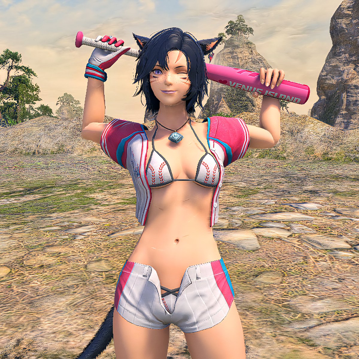 🎶Take a swing
Bet you'll whiff
Tell me, do you even lift?🎶

#GPOSERS #FFXIVScreenshot #FFXIVDiabolos #FFXIVCrystal #FFXIVMiqote #KAOS