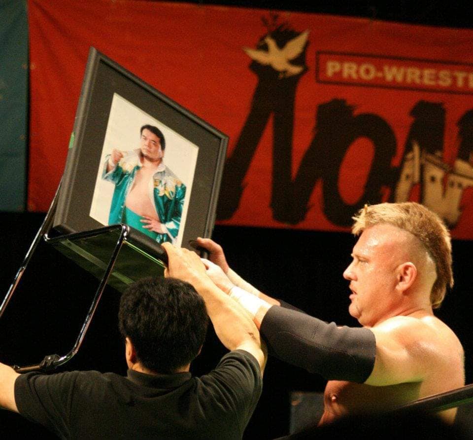 fumiaki2016's tweet photo. 本日はバイソン・スミス選手の御命日。黙祷……。We never forget Bison Smith. #バイソンスミス 選手 #noah_ghc #bisonsmith https://t.co/8n3upceAqq