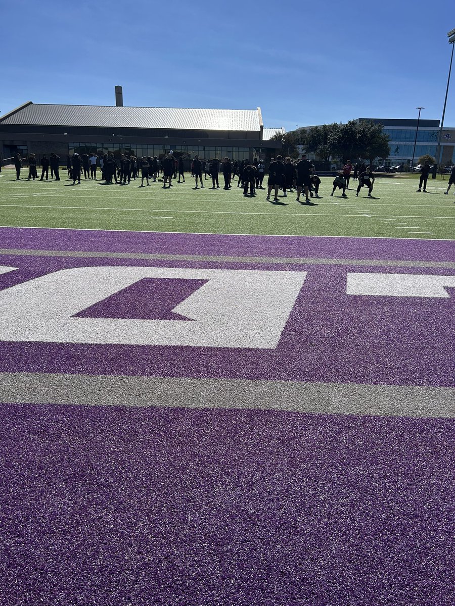 Thank you to ACU for allowing us to do a quick walk thru as we head to Lubbock for round 2!!