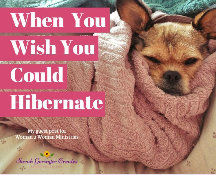 SarahLynneCR's tweet image. When You Wish You Could Hibernate: Practical encouragement from Matt. 11:28. #devotion #encouragement #hibernate 
Listen/read here: buff.ly/rDBQThv