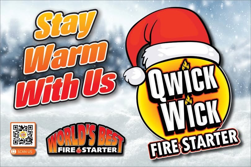 teamfishtv's tweet image. Stay warm and be on the lookout for upcoming Qwick Wick Fire Starter Black Friday specials. 
Visit qwickwick.com to locate your nearest Qwick Wick Dealer and stores. #supportlocal #madeincanada