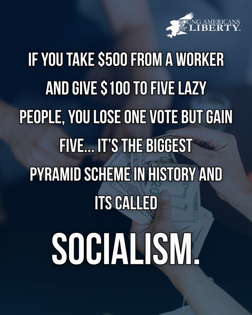 YALiberty's tweet image. Socialism is a scam.