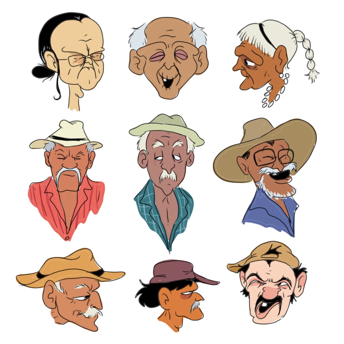 AlissonDGuilhe1's tweet image. Desenhei velhos!