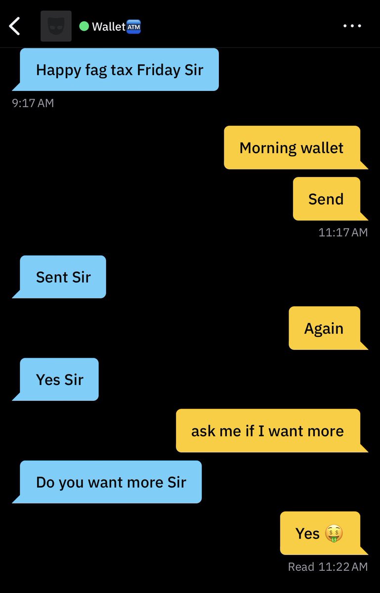 Even the boys on grindr know what day it is
