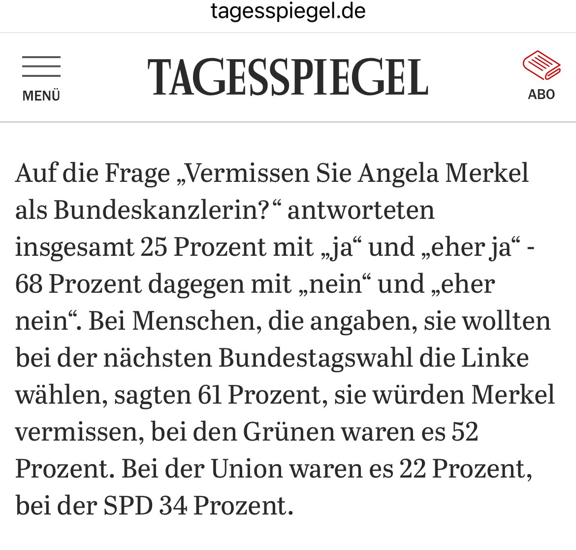 <a href="/gosciniakpm/">Gregory Gosciniak</a> <a href="/baha_jam/">🅱️aha</a> <a href="/polenz_r/">Ruprecht Polenz</a> Das ist „Compass links der Mitte“!  - das, was die mehrheitlichen Union- Wähler eben nicht mehr wollen‼️

aber die Linke, Grüne &amp; SPD, die finden „compass links der Mitte“ gut &amp; die sind auch alles andere als MITTE! 🙄

Schraubt die AfD Zahlen doch noch weiter hoch 🤦‍♀️