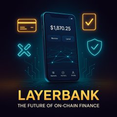 Torochboss1's tweet image. The vast majority of platforms discuss scaling.
@LayerBankFi  discusses the development and the distinction is that.

🔹 Adaptive Lending Models which react to market changes in real-time.

🔹 Risk Frameworks Risk Frameworks are AI-tuned to build next-generation on-chain finance.