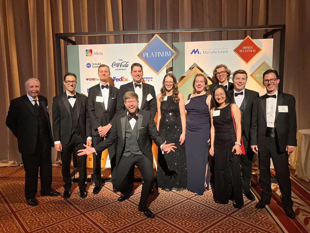 danieldbunn's tweet image. Another Tax Prom in the books. It&apos;s a privilege to host the DC tax community, and I always have a good time hanging out with the @TaxFoundation team. Congratulations to @MikeCrapo and Dennis Groth on receiving our 2025 Distinguished Service Awards! #Spreadsheets #TaxProm