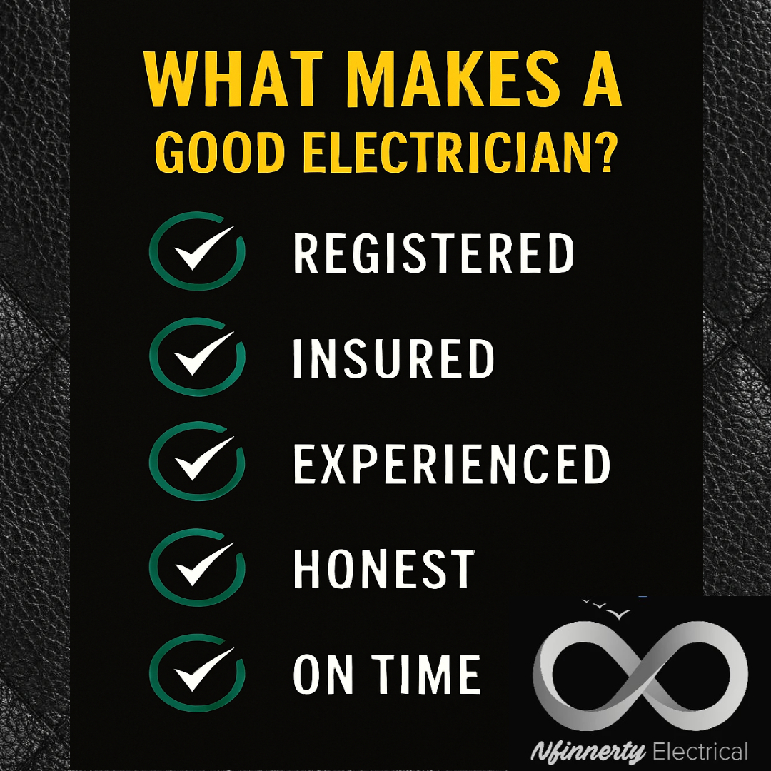 ⚡ Trusted. Certified. Local. 
✅ NAPIT Registered 
✅ Fully Insured 
✅ 30+ Years Experience

📞 01904 202234 | 🌐nfinnertyelectrical.com
#YorkElectrician #NAPIT #TrustedTrades #ElectricalSafety