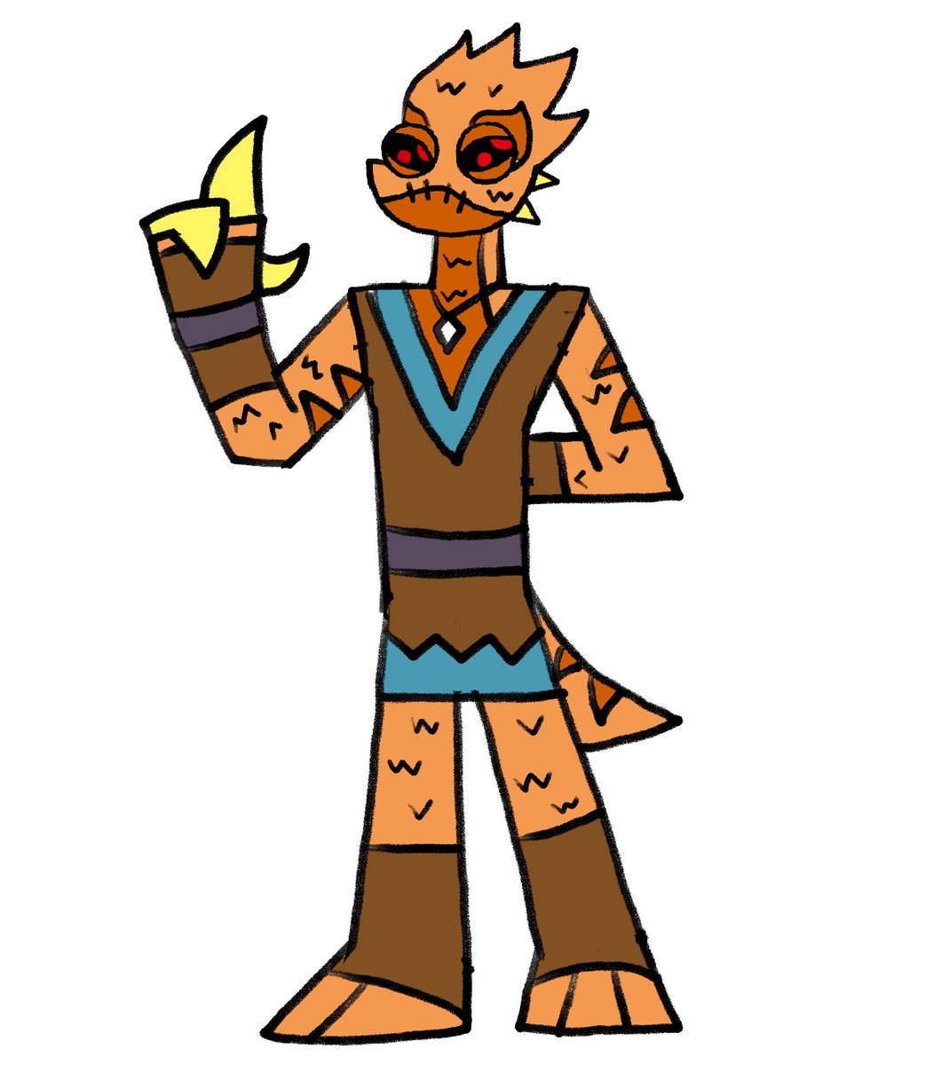 ogiemonart's tweet photo. Redesigns I did of a Sleestak and Enik from Land of the Lost https://t.co/5AyOnimFDf
